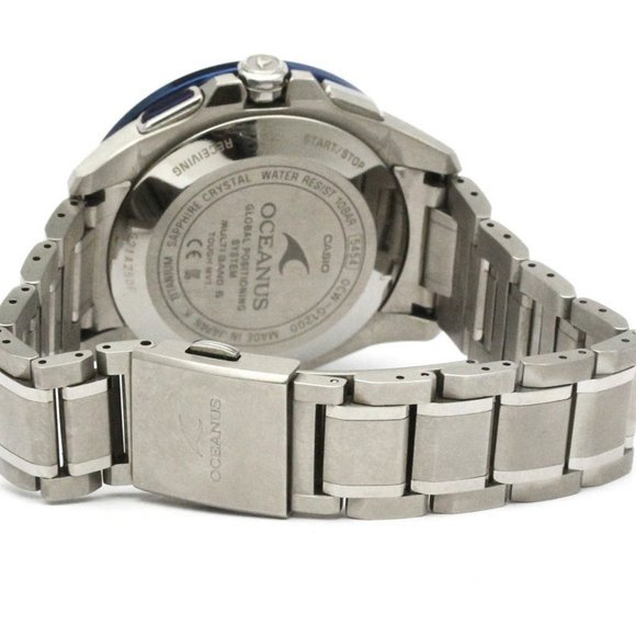 CASIO Oceanus Titanium Solar Mens Watch OCW-G1200-2AJF - Picture 5 of 9